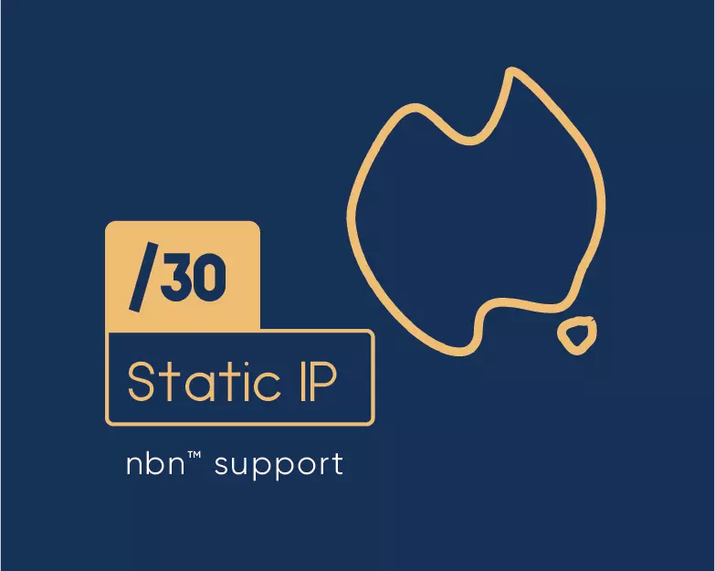 static ip 30